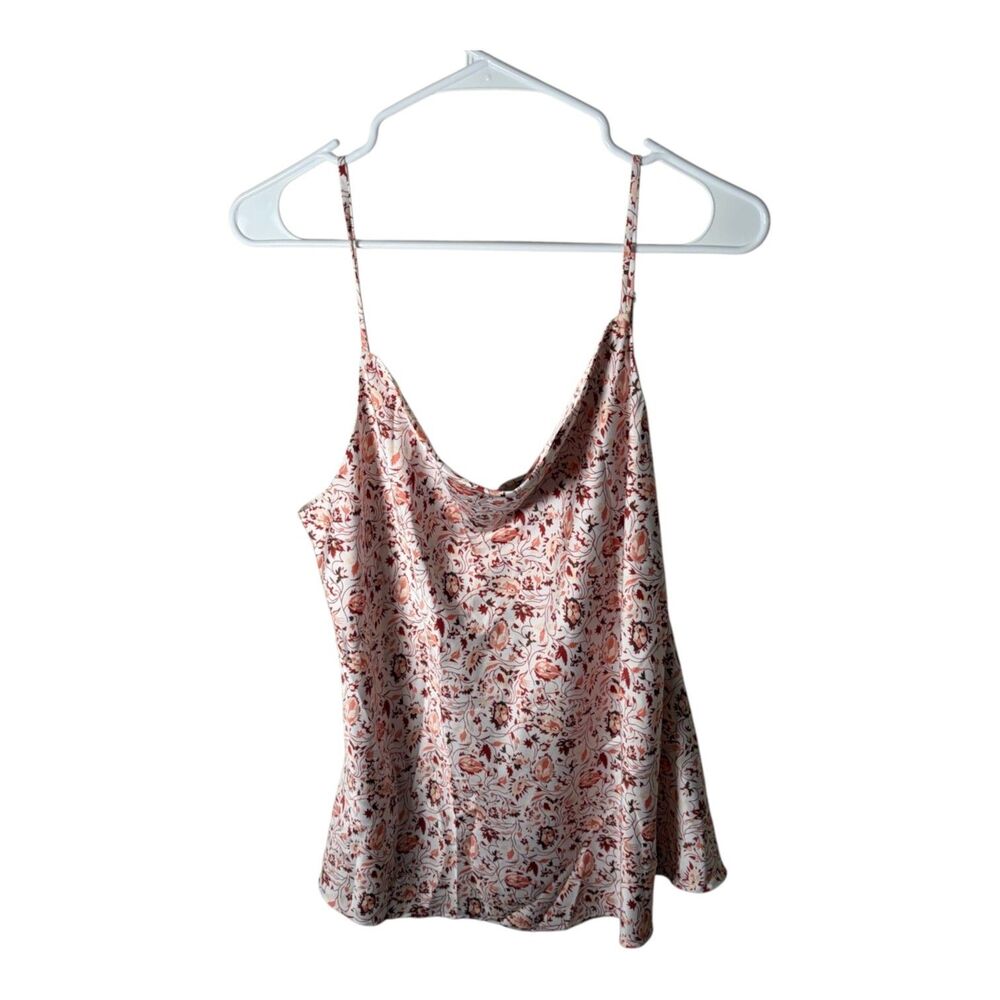 Loft Tank Top Women's Medium Cowl Neck Sleeveless Cami Shirt Lightweight